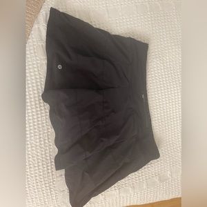 Lulu Lemon Black Skort
